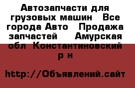 Автозапчасти для грузовых машин - Все города Авто » Продажа запчастей   . Амурская обл.,Константиновский р-н